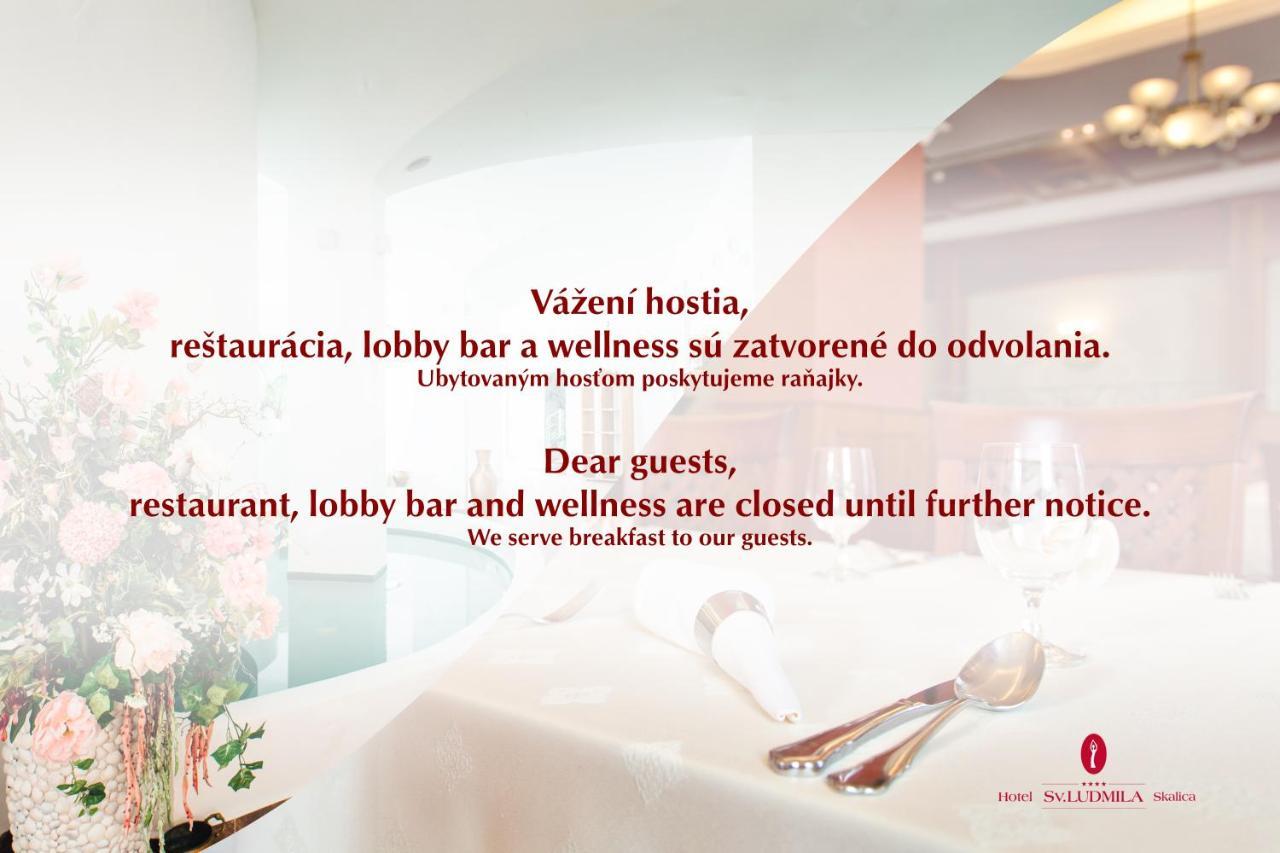 Hotel Sv. Ludmila Skalica Eksteriør billede
